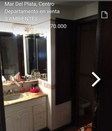 Departamento 3 Ambientes CENTRO