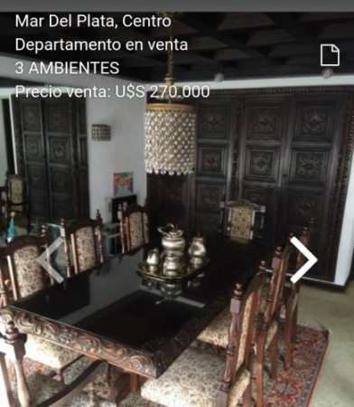 Departamento 3 Ambientes CENTRO
