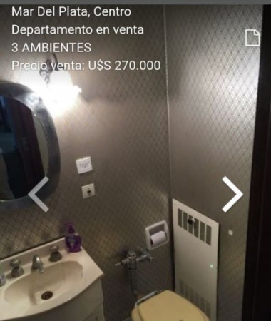 Departamento 3 Ambientes CENTRO