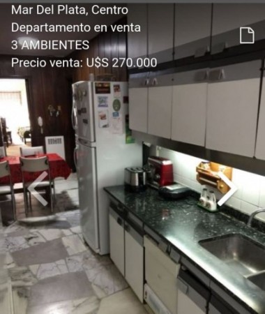Departamento 3 Ambientes CENTRO