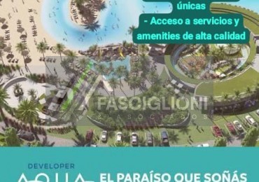 DEVELOPER AQUA .LOTE N 243 . 700m2 